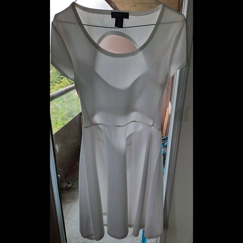 Women white dress